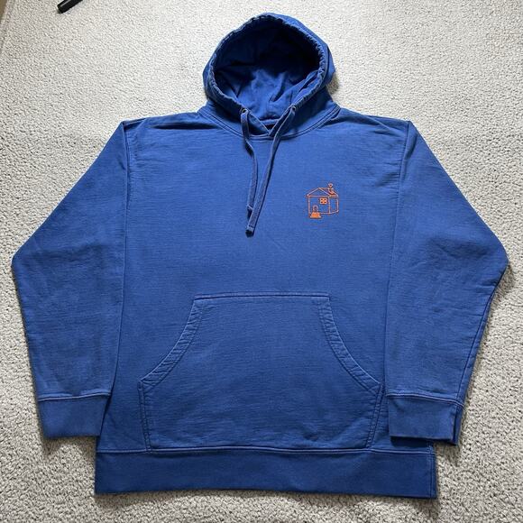 Harry Styles Hoodie Mens L Blue Sweatshirt Love On Tour House Concert Pullover - Picture 10 of 16